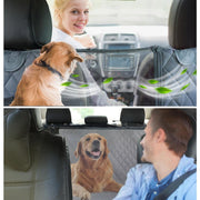 PETRAVEL Dog Car Seat Cover Waterproof Pet Travel Dog Carrier Hammock Car Rear Back Seat Protector Mat Safety Carrier For Dogs - Pacco Pet