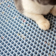 Waterproof Pet Cat Litter Mat Foldable EVA Double-Layer Cats Mat Bottom Non-slip Pet Litter Cat Mat Layer Pet Litter Catcher Mat - Pacco Pet