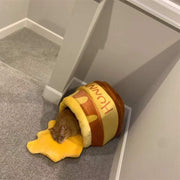 Cat & Little Dog Honey Bed House