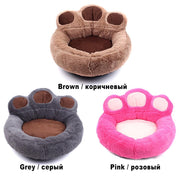 Pet Cat Bed House for Cats Basket Mat Winter Warm Plush Beds Lounger for Cat Panier Pet Bed Products for Cats Cama para Gato - Pacco Pet