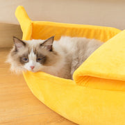 Banana Bed for Cats & Small Dogs