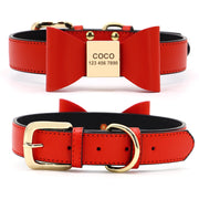 Customized Dog Collar Leather