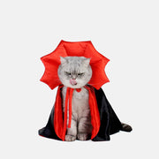 Halloween Vampire Cloak Costume For Small Dogs and Cats