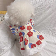 Pet Floral Sweet Dress