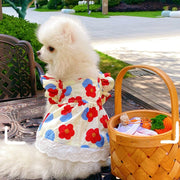 Pet Floral Sweet Dress