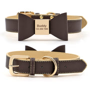 Customized Dog Collar Leather