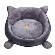 Pet Cat Bed House for Cats Basket Mat Winter Warm Plush Beds Lounger for Cat Panier Pet Bed Products for Cats Cama para Gato - Pacco Pet