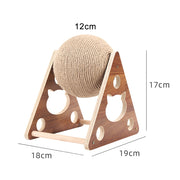 Cat Toy Interactive Scratcher Sisal