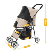 Dog & Cat Puppy Travel Stroller Pushchair