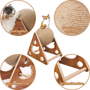 Cat Toy Interactive Scratcher Sisal