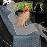 PETRAVEL Dog Car Seat Cover Waterproof Pet Travel Dog Carrier Hammock Car Rear Back Seat Protector Mat Safety Carrier For Dogs - Pacco Pet