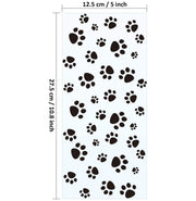 Pet Paw Print Cellophane Bags