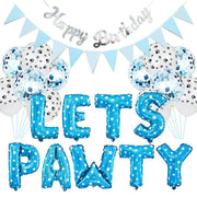 Dog Let's Pawty Birthday Party Theme