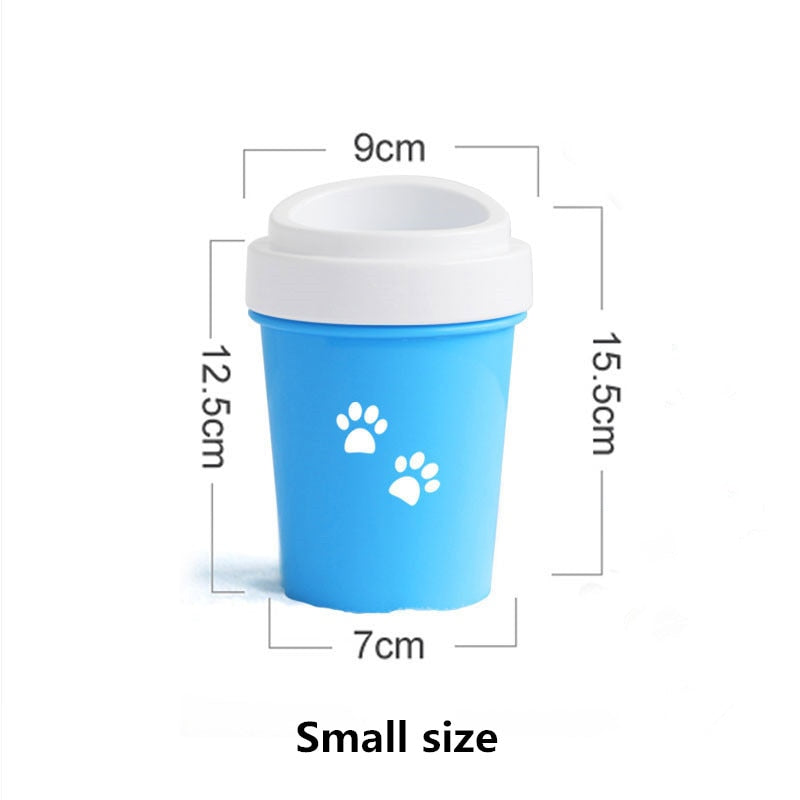 Pets Paw Cleaner Cup Portable Dog Cat Foot Washer Soft Silicone Pet Foot  Wash Tool Puppy Kitten Dirty Paw Cleaning Supplies