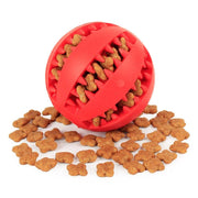 Soft Pet Dog Toys Toy Funny Interactive Elasticity Ball Dog Chew Toy For Dog Tooth Clean Ball Food Extra-tough Rubber Ball Dog - Pacco Pet