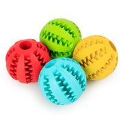 Soft Pet Dog Toys Toy Funny Interactive Elasticity Ball Dog Chew Toy For Dog Tooth Clean Ball Food Extra-tough Rubber Ball Dog - Pacco Pet