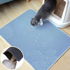 Waterproof Pet Cat Litter Mat Foldable EVA Double-Layer Cats Mat Bottom Non-slip Pet Litter Cat Mat Layer Pet Litter Catcher Mat - Pacco Pet