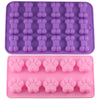 Puppy Dog Paw & Bone Trays Silicone Treat Molds