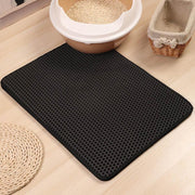 Waterproof Pet Cat Litter Mat Foldable EVA Double-Layer Cats Mat Bottom Non-slip Pet Litter Cat Mat Layer Pet Litter Catcher Mat - Pacco Pet