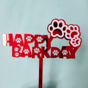 Dog Birthday Cake Decoration