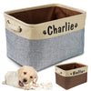 Personalized Pet Toy Storage Basket