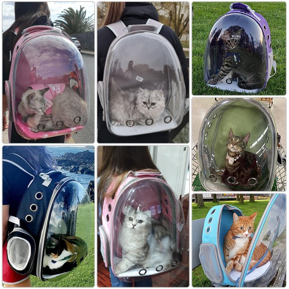  Cawypety Cat Backpack Carrier, Breathable Cat Carrier