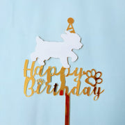 Dog Birthday Cake Decoration