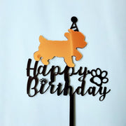 Dog Birthday Cake Decoration