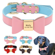 Customized Dog Collar Leather