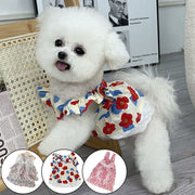 Pet Floral Sweet Dress