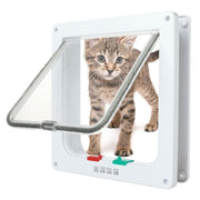 Cat Flap Door with 4 Ways Lock Security