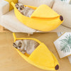 Banana Bed for Cats & Small Dogs